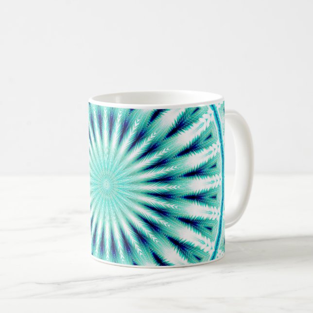 Soundwave Mandala 2 Coffee Mug (Front Right)