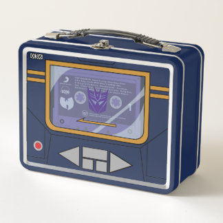 SOUNDWAVE METAL LUNCH BOX