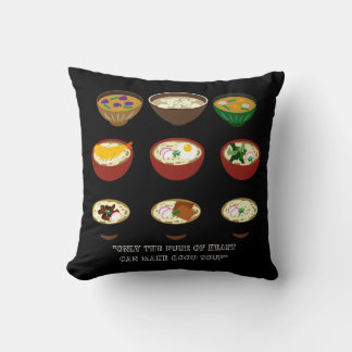 Soup Galore Design Throw Pillow