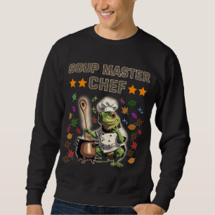 Soup Master Chef Funny Frog T-shirt Sweatshirt T