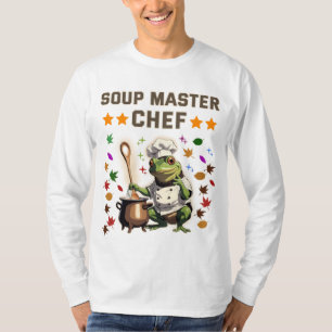 Soup Master Chef Funny Frog T-shirt Sweatshirt T