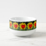 **SOUP MUG** WITH *HANDLE* HEARTFILLED SUNFLOWER SOUP MUG<br><div class="desc">THIS COOL AND MAY I SAY "VERY LOVING" SOUP MUG WITH A "HANDLE" AS WELL IS FILLED WITH ****HEART FILLED SUNFLOWERS**** FOR THE ONE "YOU LOVE"!!!!!</div>