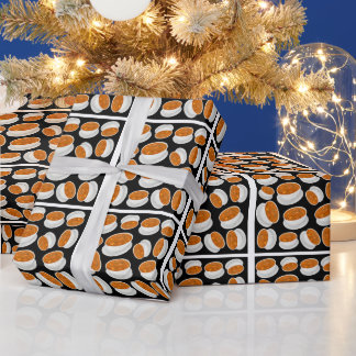 Soup pattern wrapping paper