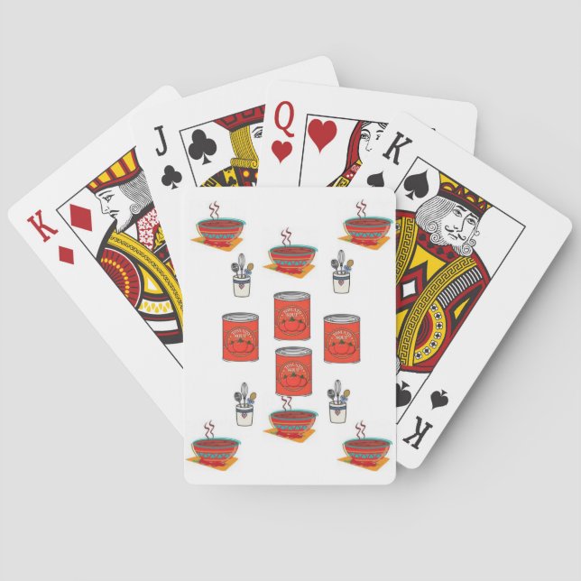 Soup Playing Card Deck (Back)