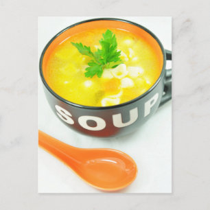 Soup Postcard