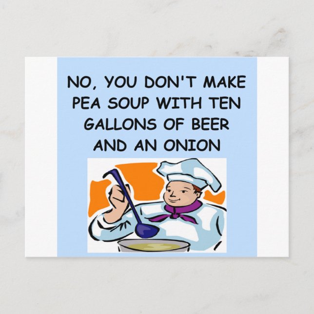 SOUP POSTCARD (Front)