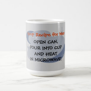 Soup Recipe for Men Coffee Mug