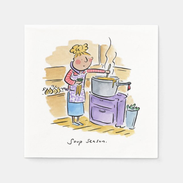 Soup Season Napkin (Front)