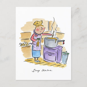 Soup Season Postcard