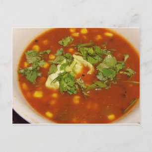 Soup with Cilantro Card