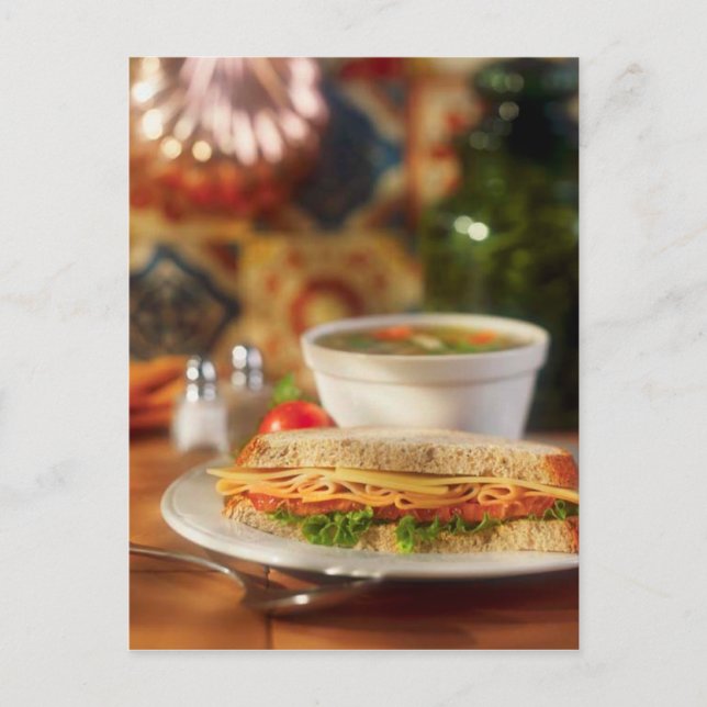 SOUPE CARTE POSTALE ET DÉJEUNER SANDWICH (Devant)