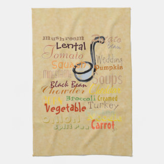 Soups Graffiti Kitchen Towel