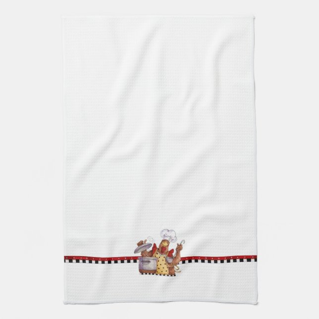 Soup's On Kitchen Towel (Vertical)