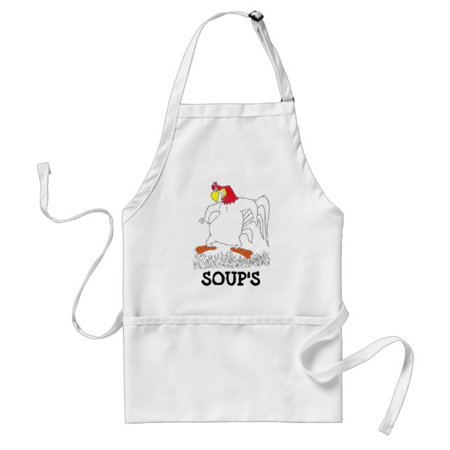 SOUP'S ON!! STANDARD APRON (Front)