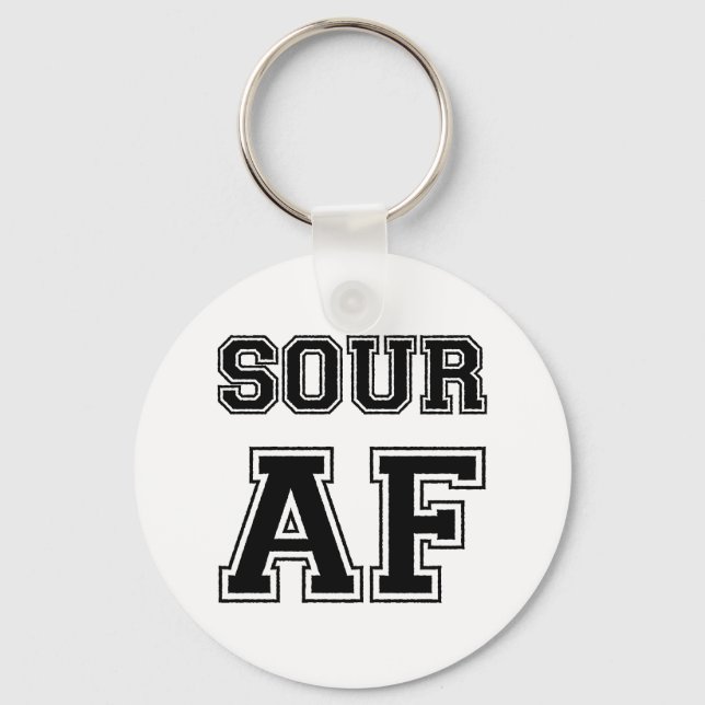 SOUR AF KEYCHAIN (Front)