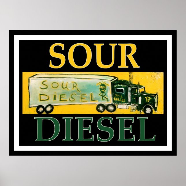 SOUR DIESEL POSTER (Front)