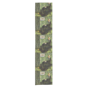 Sour Grapes Fine Art Spoof Short Table Runner