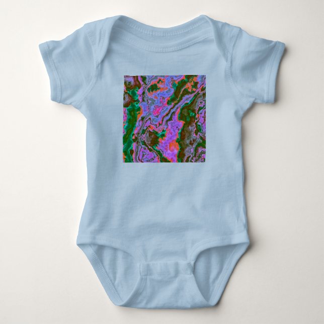 Sour Marble  Baby Bodysuit (Front)