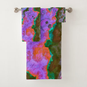 Sour Marble Bath Towel Set