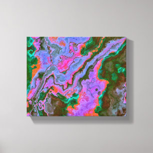 Sour Marble Canvas Print