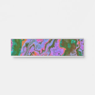 Sour Marble Door Sign