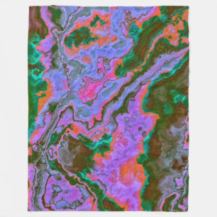 Sour Marble  Fleece Blanket