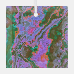 Sour Marble   Glass Ornament