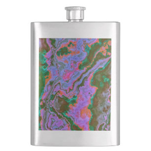 Sour Marble Hip Flask