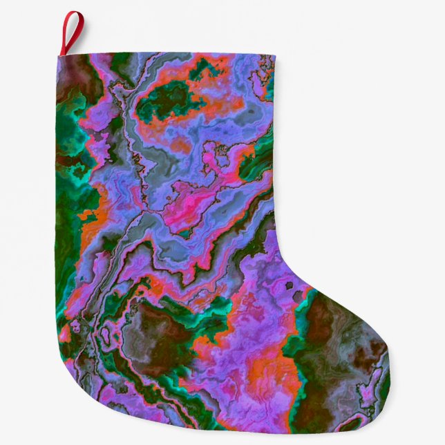 Sour Marble   Large Christmas Stocking (Front)