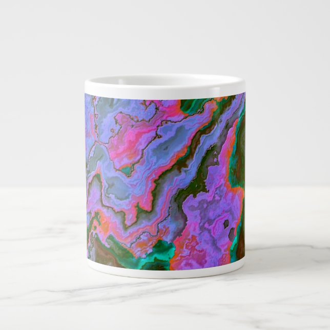 Sour Marble  Large Coffee Mug (Front)