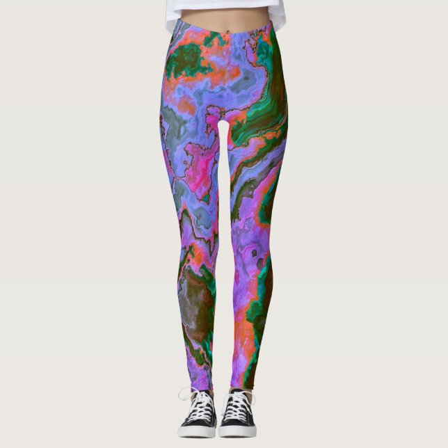 Sour Marble  Leggings (Front)