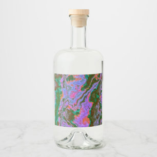 Sour Marble   Liquor Bottle Label