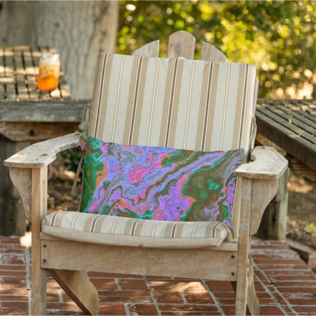 Sour Marble   Lumbar Pillow (Chair)