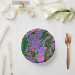 Sour Marble   Paper Plate