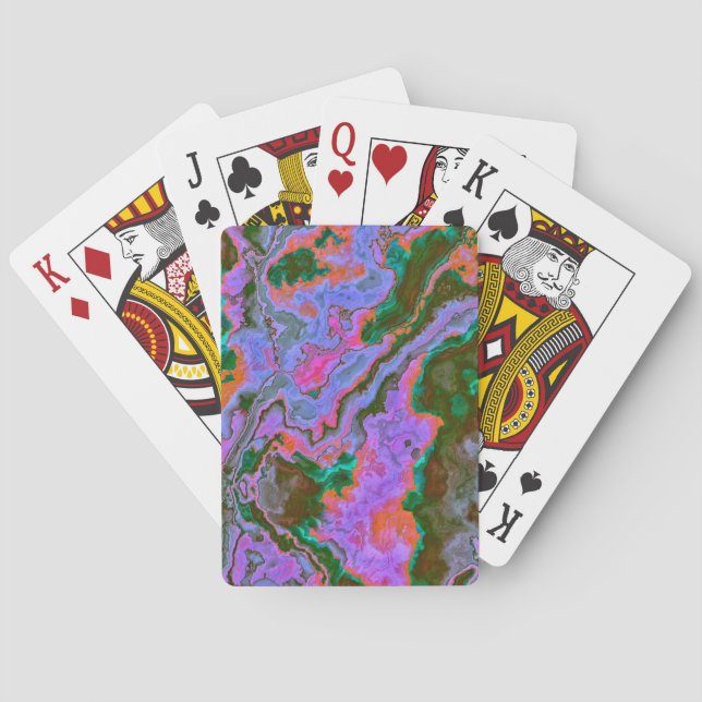Sour Marble  Playing Cards (Back)