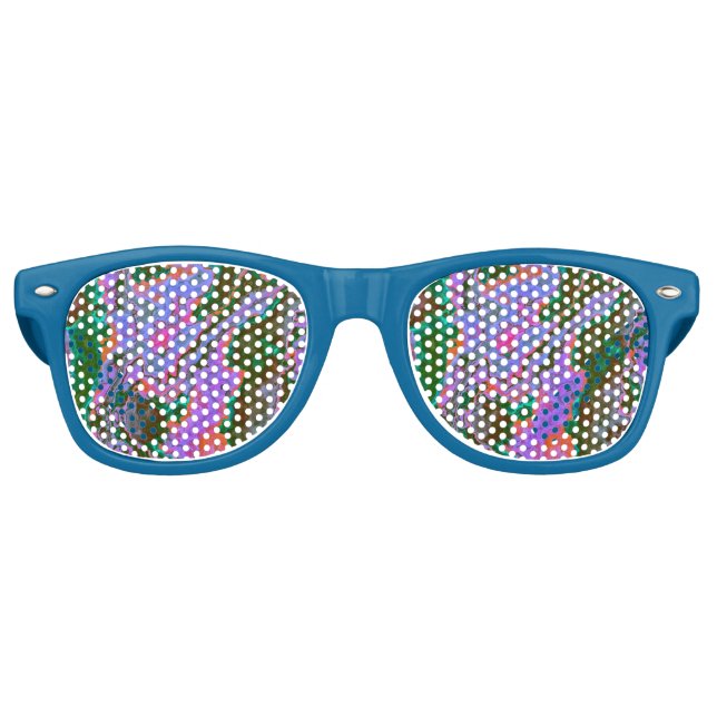 Sour Marble  Retro Sunglasses (Front)