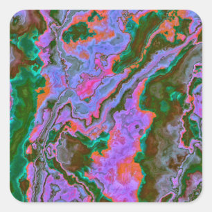 Sour Marble   Square Sticker