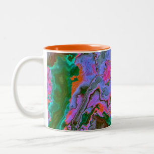 Sour Marble  Two-Tone Coffee Mug