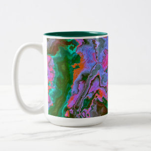 Sour Marble Two-Tone Coffee Mug