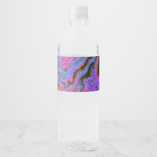 Sour Marble   Water Bottle Label