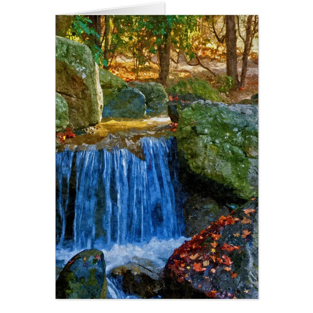 Source d'eau bleue (Devant)
