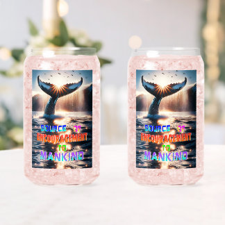 Source Of Encouragement To Mankind Can Glass