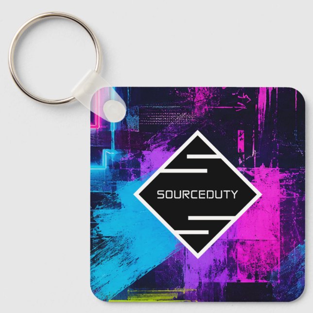 Sourceduty Keychain (Front)