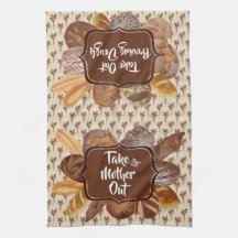 Sourdough Bread Baking Personalized Kitchen Towel