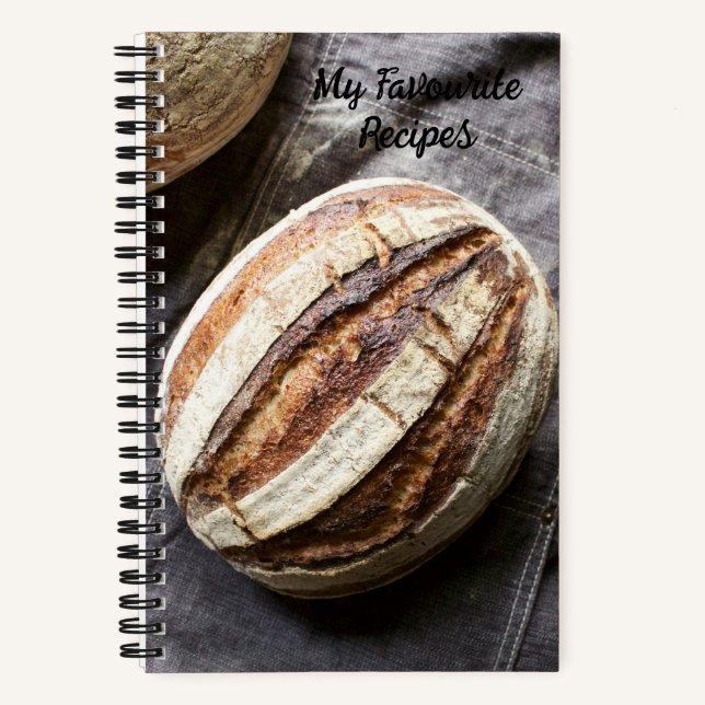 Sourdough Loaf, Recipe Book  (Front)
