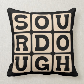 Sourdough, San Francisco Bread Throw Pillow
