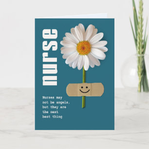 Souriant Daisy. Cartes de voeux de la Journée des 