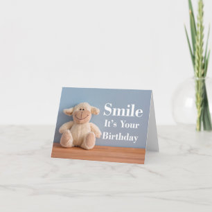 Souriez C'est votre carte de sourire joyeuse pour