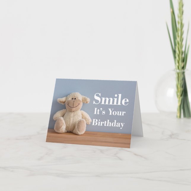 Souriez C'est votre carte de sourire joyeuse pour  (Devant)
