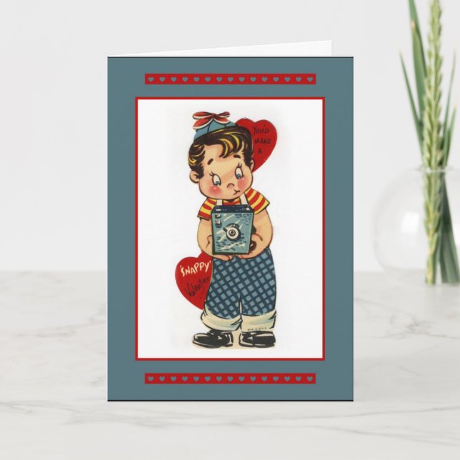 Souriez, Vous Faites Une Carte De Saint-Valentin S (Devant)